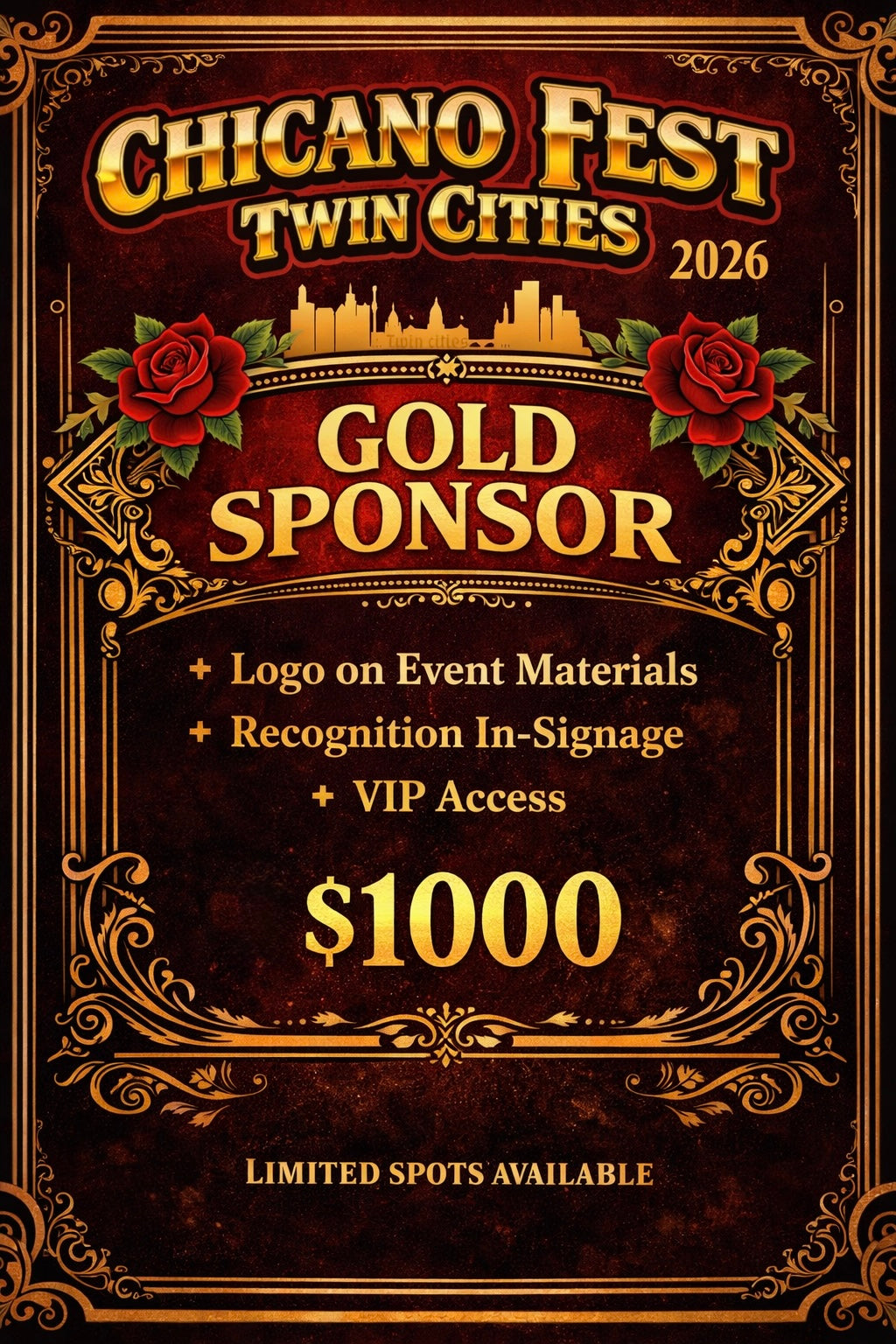Gold Sponsorship